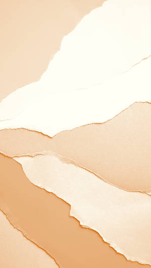 Cream Aesthetic Papirkunst