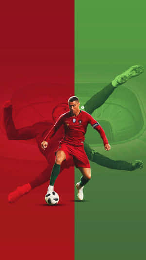 Cristiano Ronaldo i aktion — Cristiano ronaldo Wallpapers