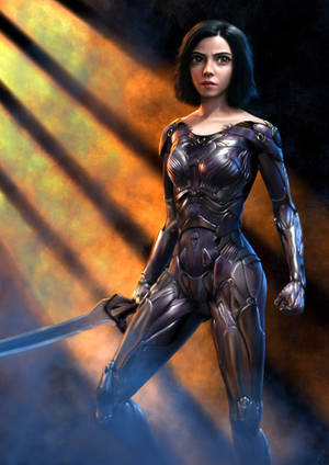 Cyborgkrop Alita: Battle Angel tapet. — OnePlus Pad 3 Pro Wallpapers