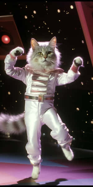 Dansende astronautkat