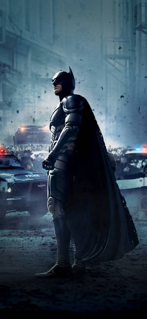 The Dark Knight Batman-portræt tapet. — iPhone 12 Pro Wallpapers
