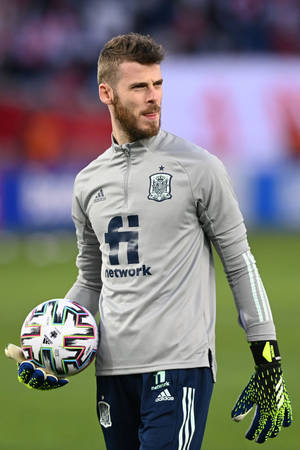 David De Gea gråt spansk kit — Huawei MatePad Air (2025) Wallpapers
