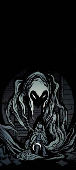Marvel sort og hvidt — ZTE Blade V80 Max Wallpapers