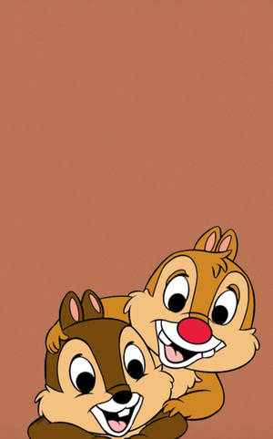 De Små Jordegern Chip N Dale tapet — Galaxy Tab S9 FE Wallpapers