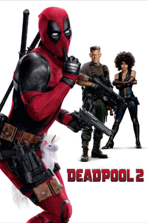 Deadpool 2 - biografplakat i høj opløsning — Xiaomi 18 Fold Wallpapers