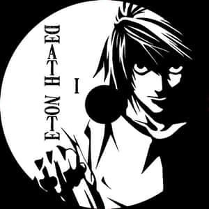 Death Note anime karakter grafik