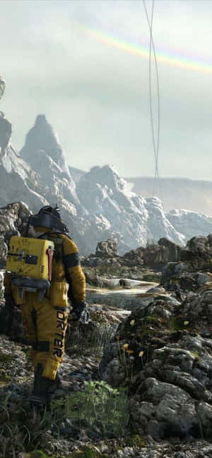 Iphone Xs Max Death Stranding Baggrund — IQOO Wallpapers