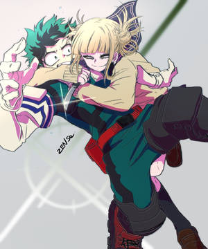 Toga knuser Deku fanart wallpaper — Motorola Razr Ultra 2025 Wallpapers