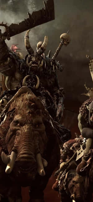 Iphone X Total War Warhammer Baggrund — Galaxy S25 Wallpapers