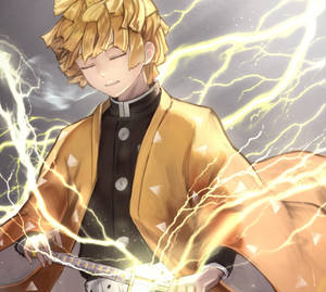 Demon Slayer Fredfyldt Zenitsu — Dæmonjæger zenitsu Wallpapers