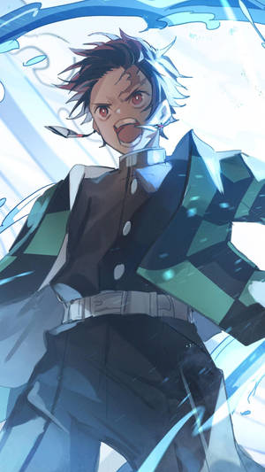 Demon Slayer Telefon Tanjiro — Djævlejæger Wallpapers