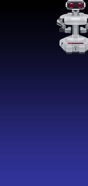 S10+ Blue Gradient Droid baggrund — iPhone 17 Pro Max Wallpapers