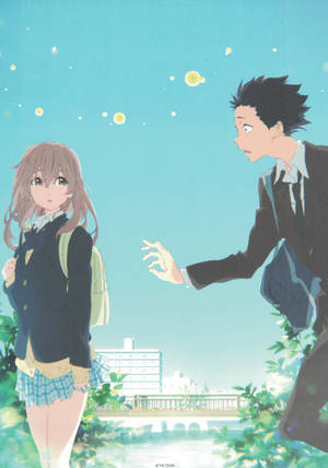 A Silent Voice anime plakat wallpaper — OnePlus Pad 4 Wallpapers