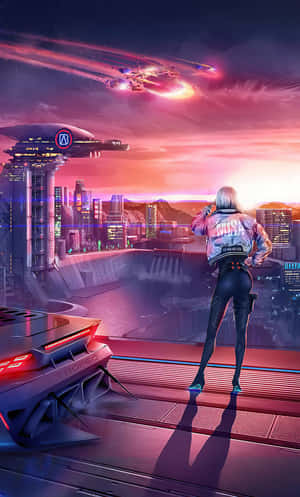 Cyberpunk Night City — Tecno Megapad Wallpapers