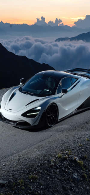 Iphone Xs Mclaren 720s Baggrund — Solopgang Wallpapers