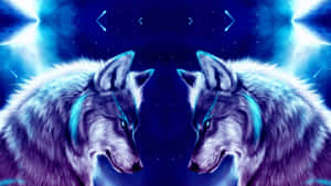 Galaxy Wolf baggrund — Galakse ulv Wallpapers
