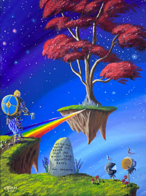 Den mystiske Bifrost-bro fra nordisk mytologi — Galaxy Z TriFold Wallpapers