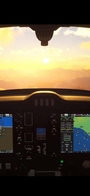 Iphone Xs Microsoft Flight Simulator baggrund — OnePlus Wallpapers