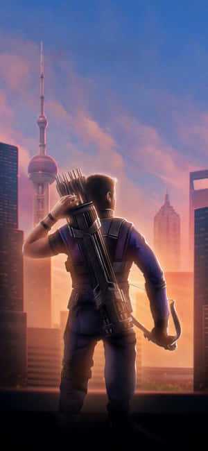 Hawkeye baggrund — ZTE Blade V Wallpapers