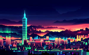 Desktop Aesthetic — Anime landskab GIF Wallpapers