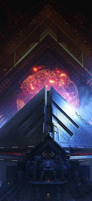 Destiny 2 iPhone Pyramidion 3D — iPhone Xs Wallpapers
