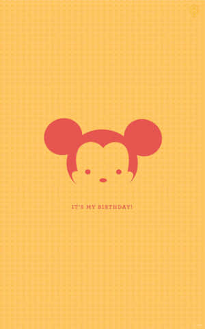Det er min fødselsdag Mickey Hoved — Honor Pad X8b Wallpapers
