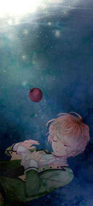 Diabolik Lovers Shu drukner baggrund — Pixel 9a Wallpapers