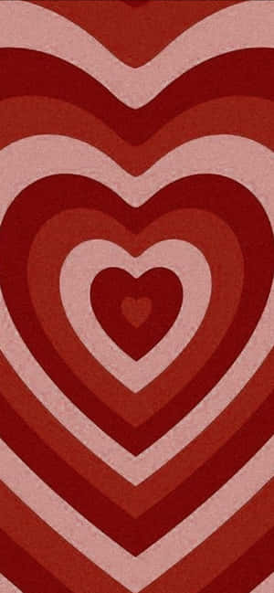 Digitalt Kunstværk Hjerteform Æstetisk Valentinsdag — Tecno Spark Go 3 Wallpapers