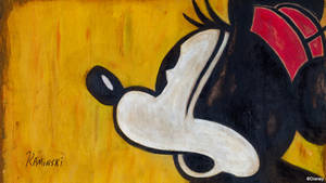 Disney jule vintage Mickey kunst — Disney jul Wallpapers