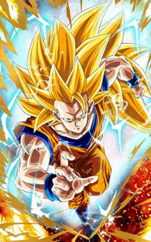 Dive into the Power of Super Saiyan — Nubia Flip2 Wallpapers