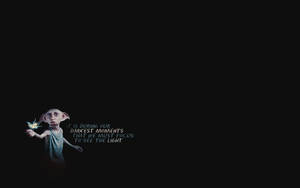 Dobby The Elf Inspirerende Citat — Harry potter æstetik Wallpapers