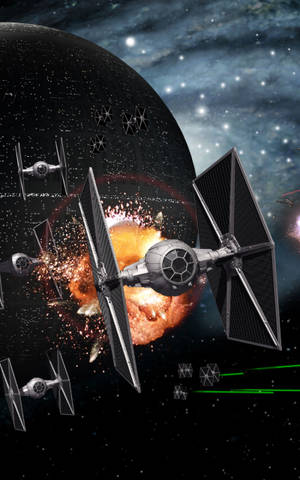 Dødsstjernen Fra Star Wars Tablet — RedMagic Tablet Wallpapers