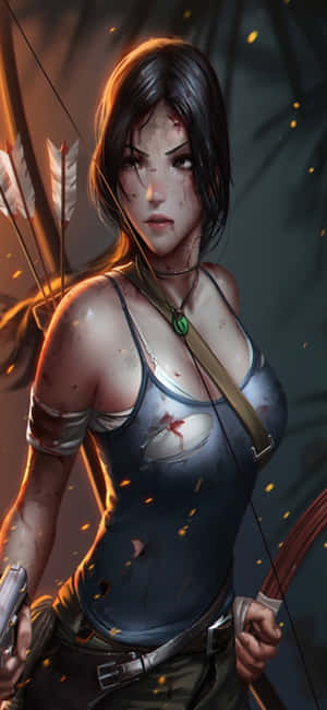 Iphone X Shadow Of The Tomb Raider Baggrund — Samsung Galaxy S20 Wallpapers