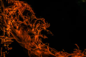 Flammebaggrund — MacBook Pro M4 Wallpapers