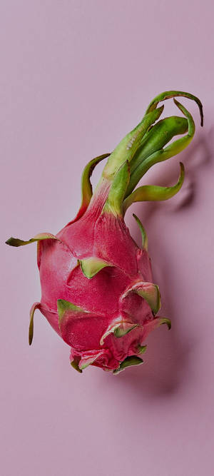 Dragefrugt Frugtfotografi Pastelrosa Baggrund — Nubia A77 Wallpapers