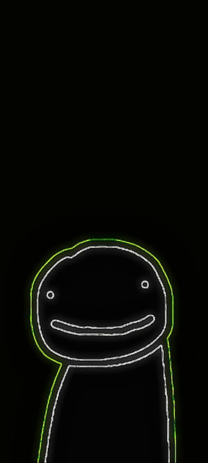 Dream SMP glød mørk avatar tapet — iPhone 13 Pro Wallpapers