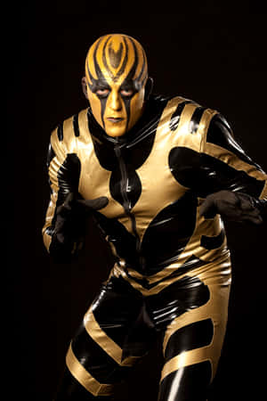 Dustin Rhodes i sin ikoniske Goldust-dragt — Huawei MatePad 11.5 (2025) Wallpapers