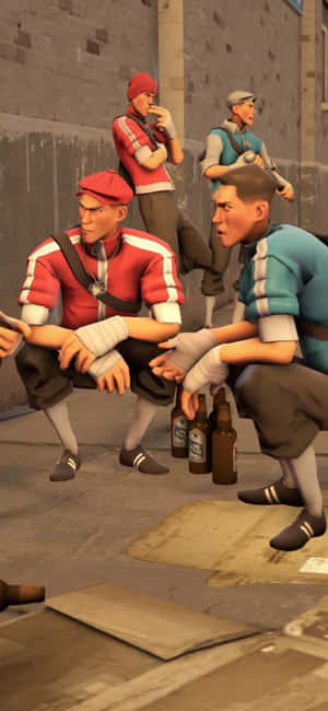 Iphone Xs Team Fortress 2 Baggrund — iPhone X Wallpapers