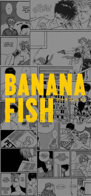 Banana Fish baggrund — iPhone 12 Wallpapers