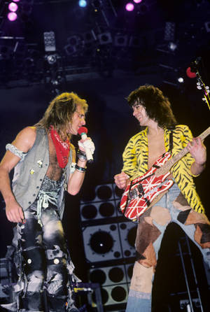 Eddie Van Halen David Lee Roth — Huawei MatePad Air (2025) Wallpapers
