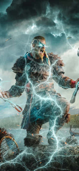 Iphone Xs Max Assassin's Creed Valhalla Baggrund — Moto G17 Wallpapers