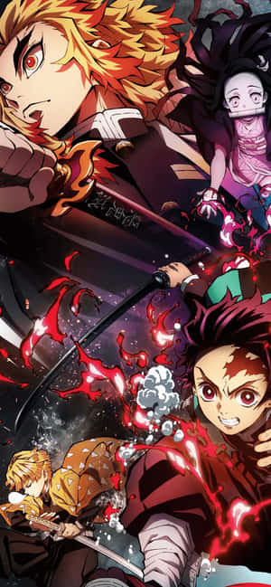 Demon Slayer iPhone 11 — Vivo V50e Wallpapers