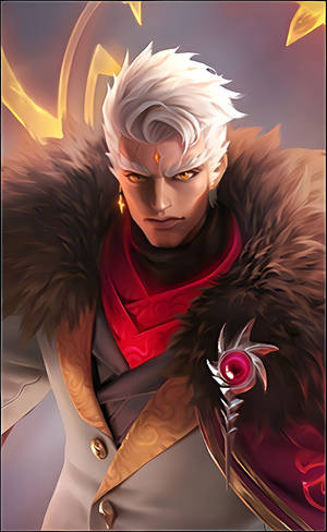 Eksorcist Yu Zhong Portræt — Galaxy Tab Active Wallpapers