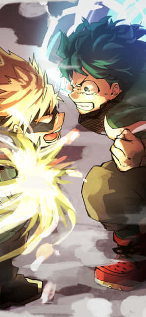 Eksplosiv Bakugou sluppet løs — Oppo Find N3 Wallpapers