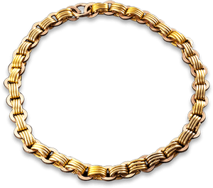 Elegant Guld Kæde Cirkel