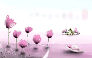 Pastel pink baggrund — Pastel pink æstetik Wallpapers