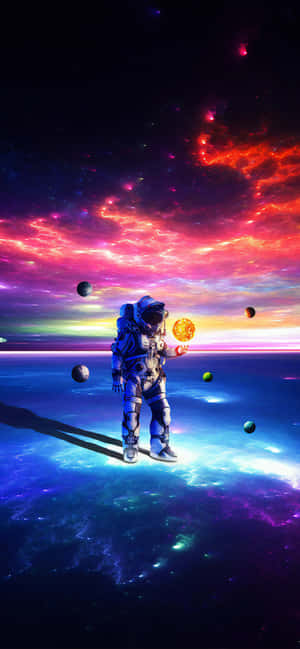Astronaut iPhone — iPhone 15 Pro Wallpapers