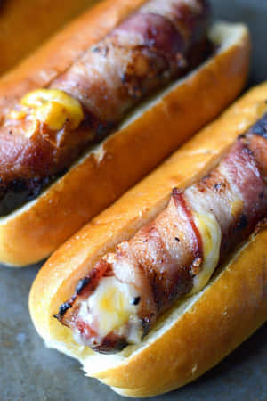 Hotdog billeder — Pølse i brød Wallpapers