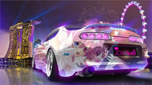 Anime bil billeder — Seje biler GIF Wallpapers