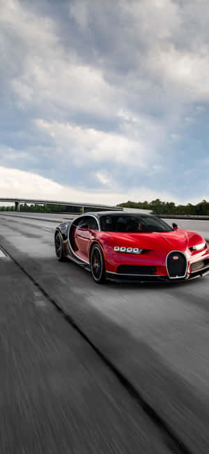 iPhone Xs Bugatti Baggrund — Tecno Pova Slim Wallpapers